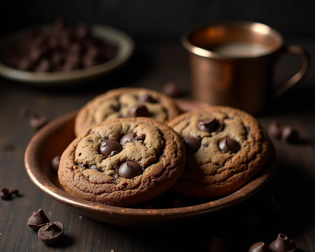 Double Chocolate Chip Cookies