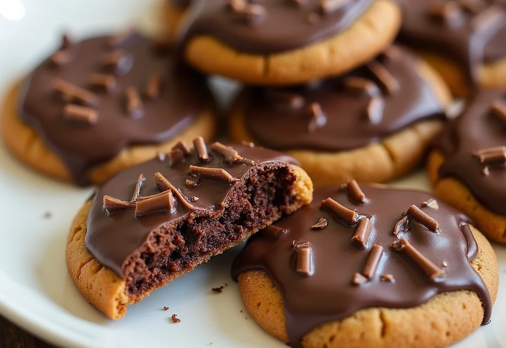 Chocolate and Peanut Butter Cookies