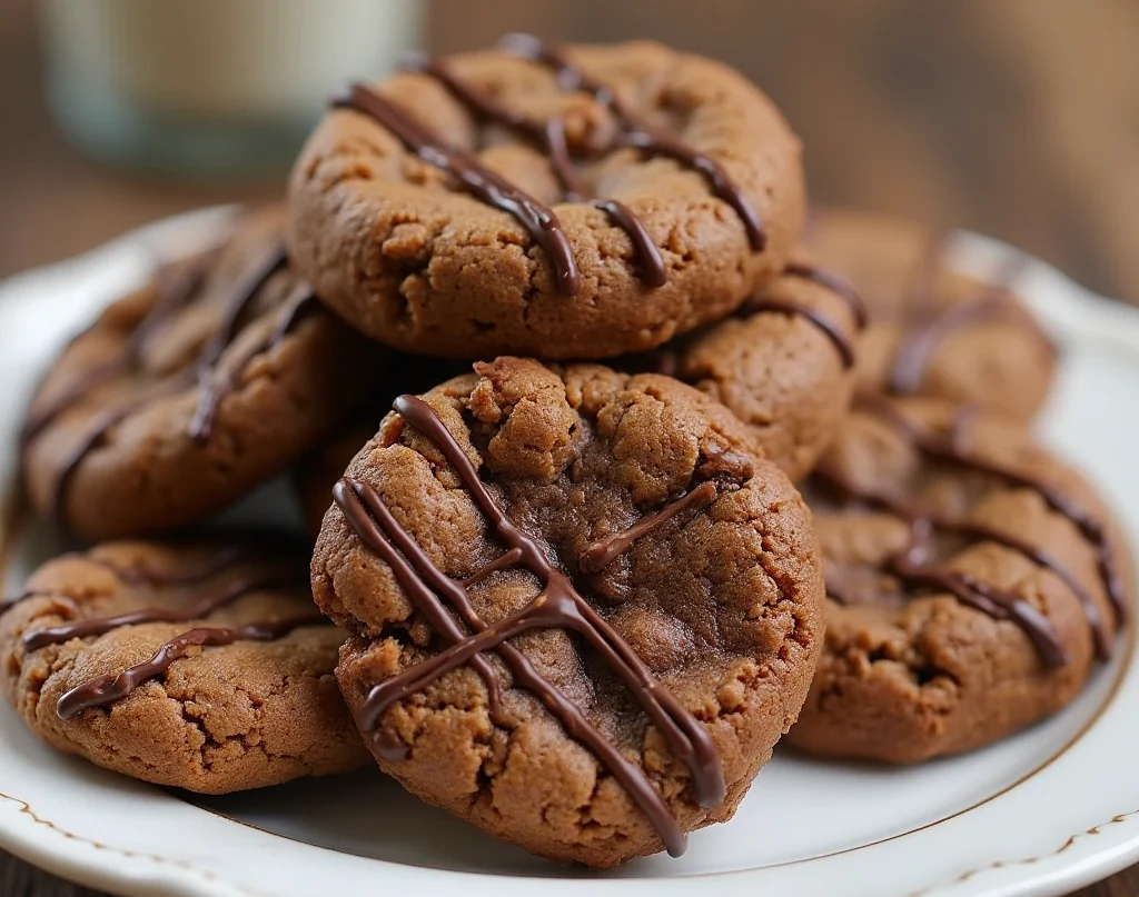 Chocolate and Peanut Butter Cookies