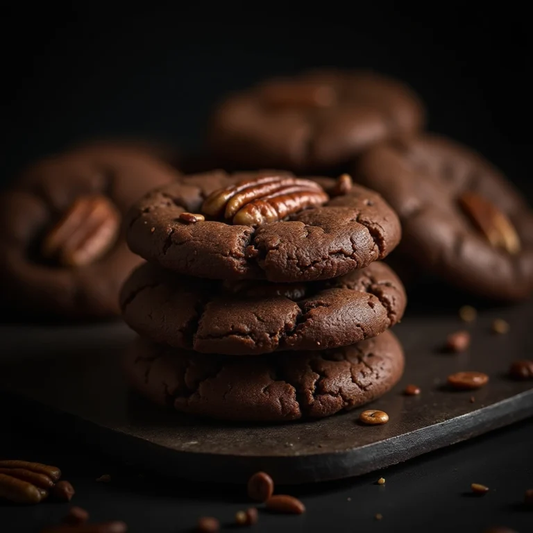 Pecan and Chocolate Cookies