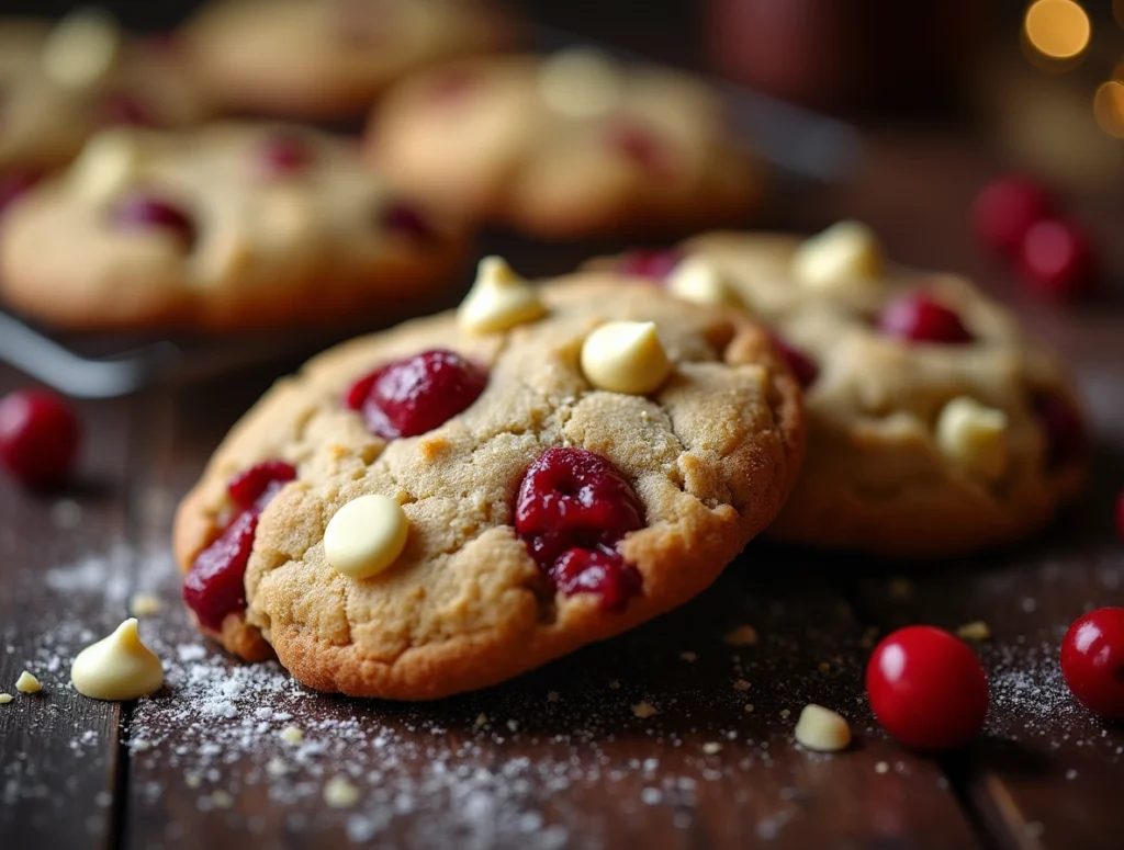 Cranberry and White Chocolate Cookies