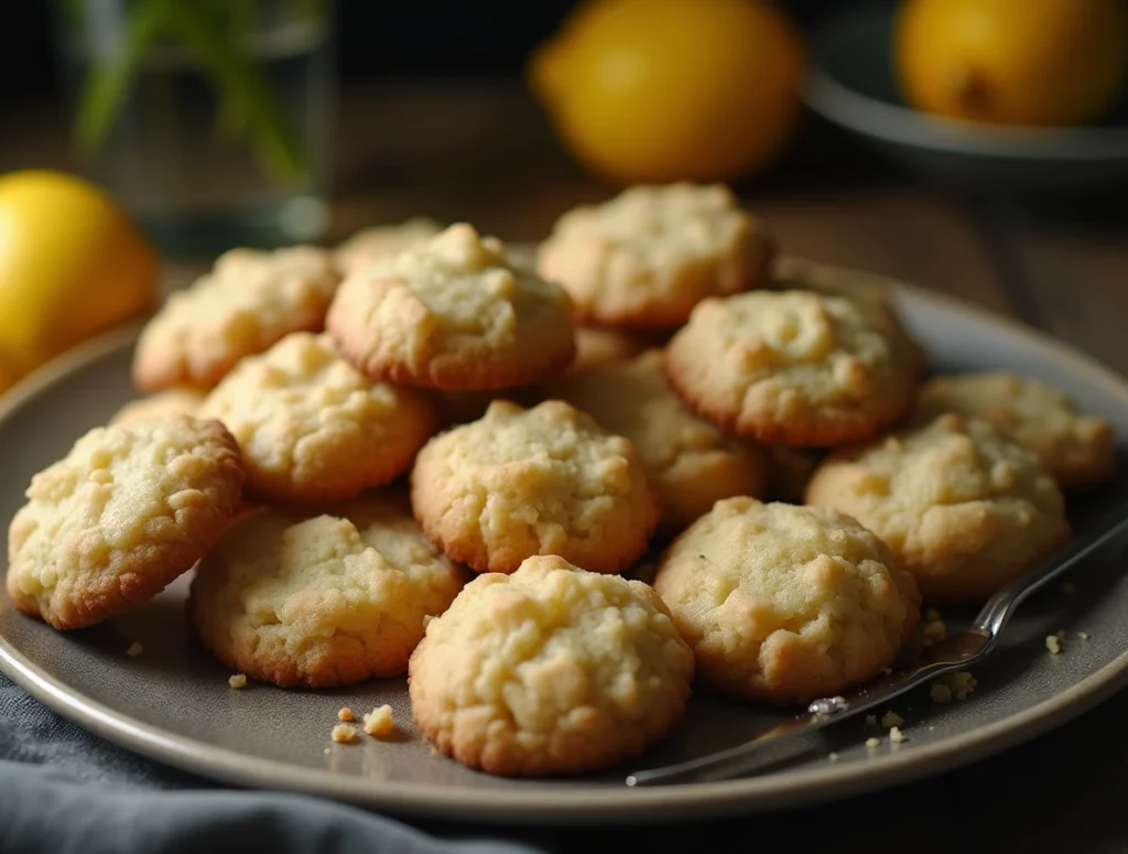 Lemon and Poppy Seed Cookies