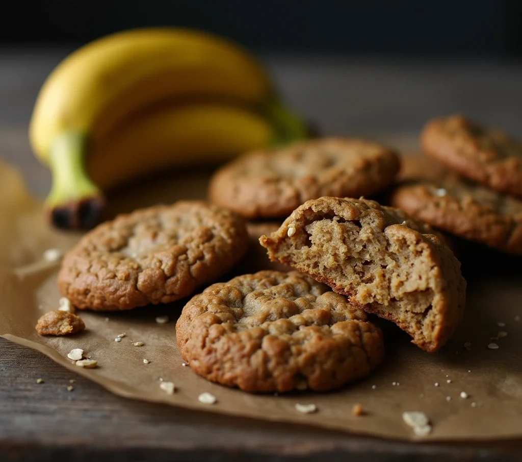 Banana Oatmeal Cookies