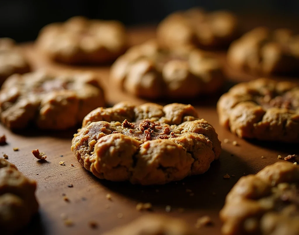 Banana oatmeal cookies