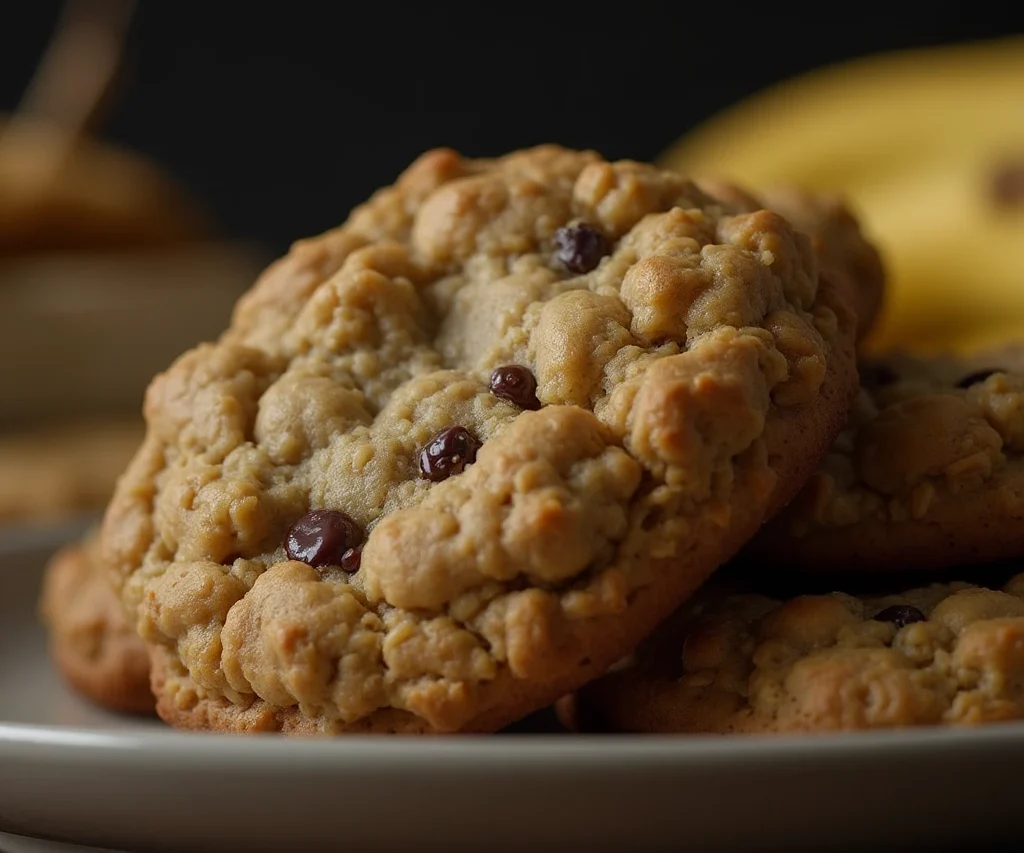 Banana Oatmeal Cookies