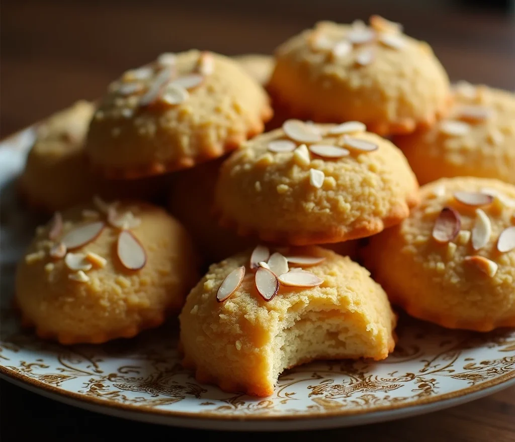 Candied Orange and Almond Cookies