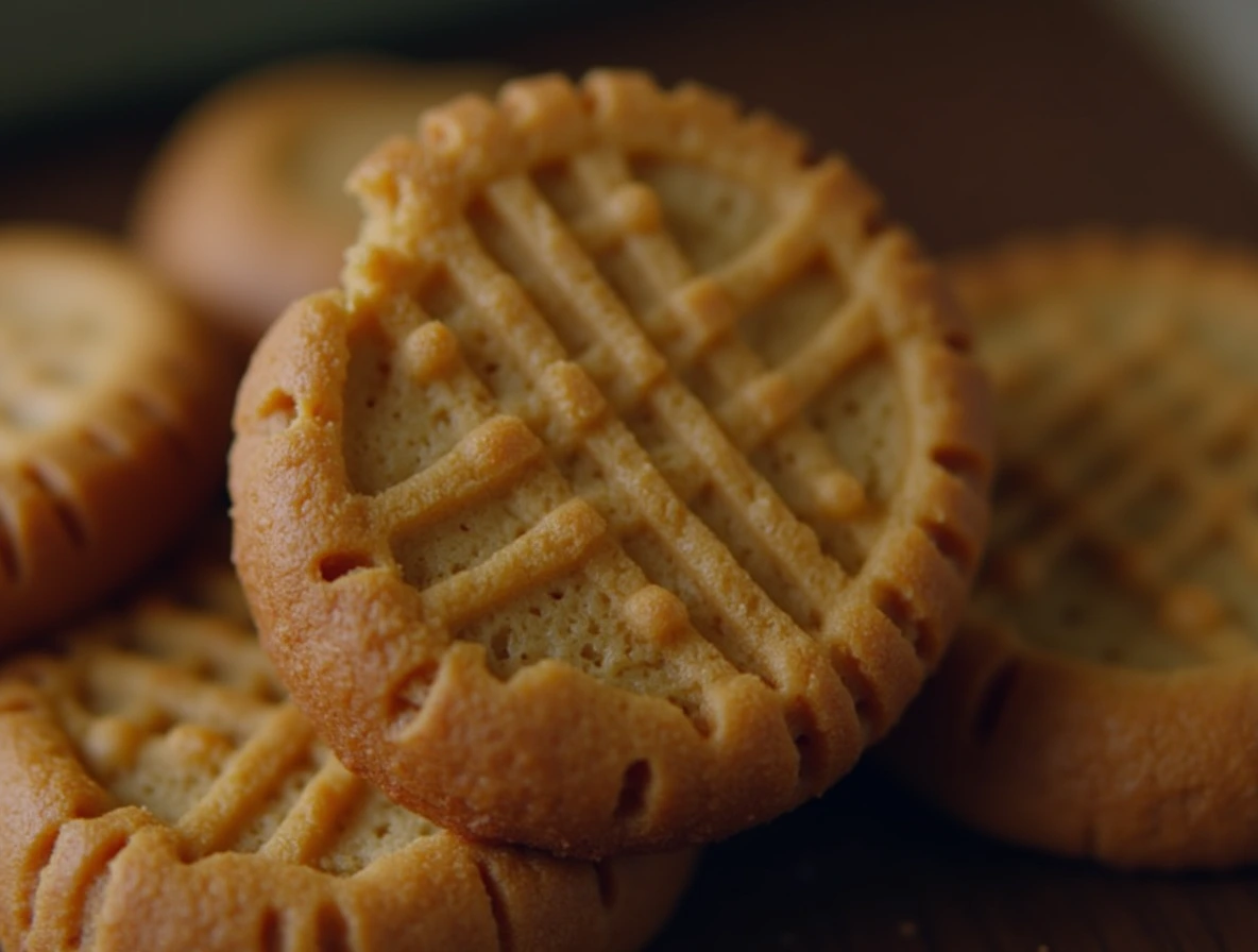 Peanut Butter and Hazelnut Cookies