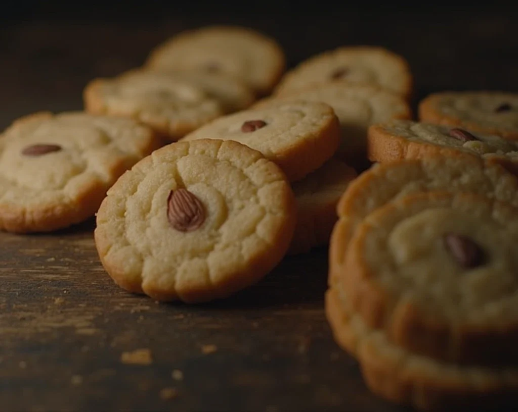 Sliced Almond Cookies