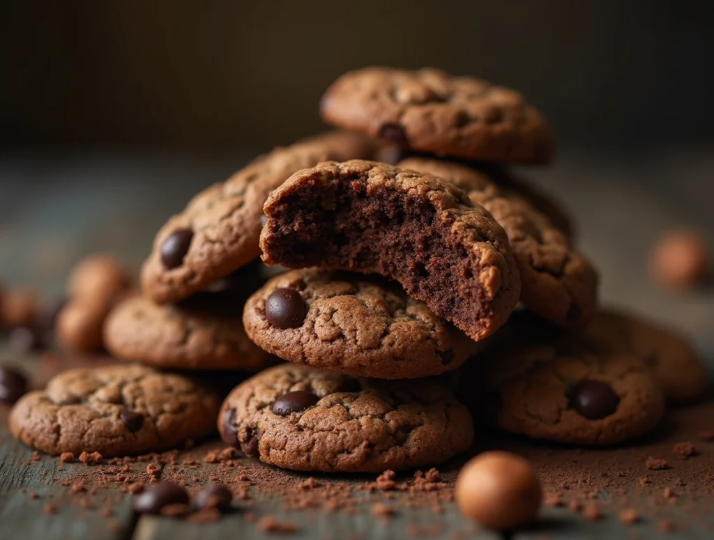 Hazelnut and Chocolate Cookies