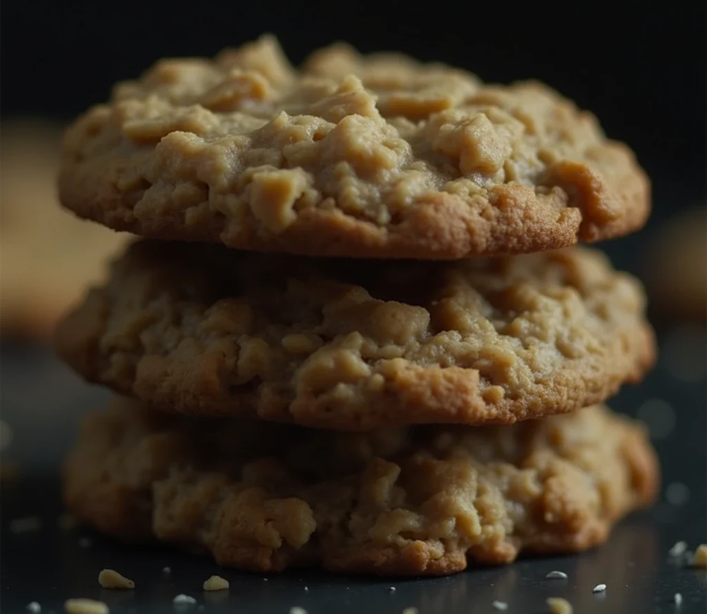 Sugar-Free Banana Oatmeal Cookies