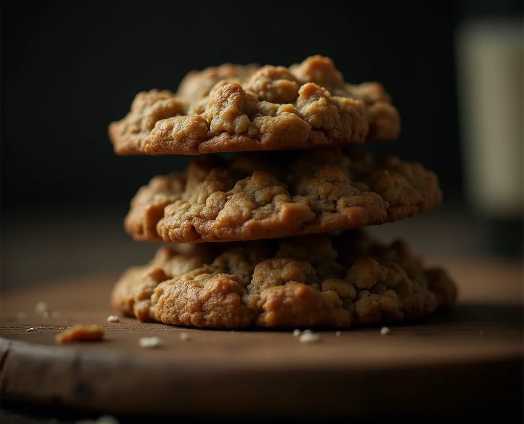 Flaxseed and Oatmeal Cookies