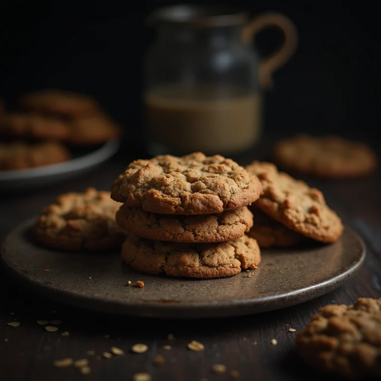 Flaxseed and Oatmeal Cookies