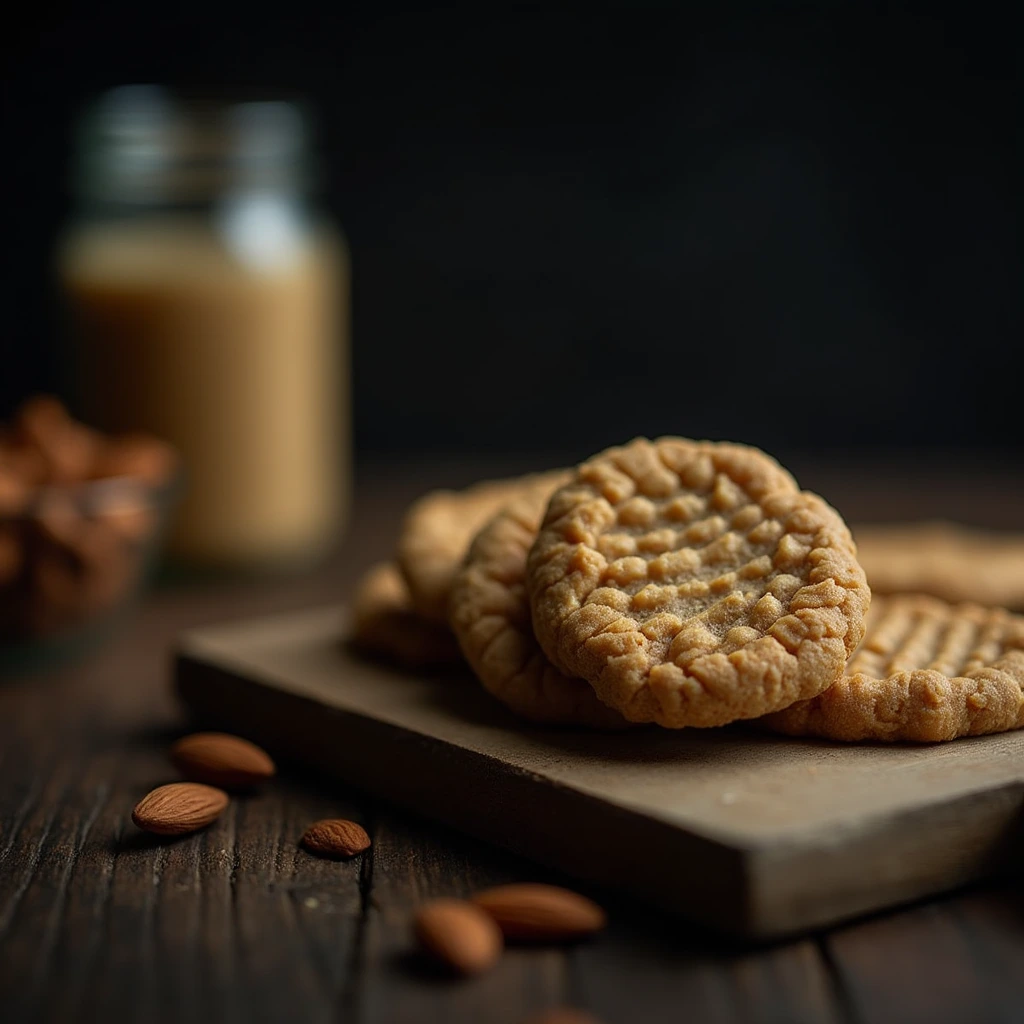 Almond Butter Protein Cookies