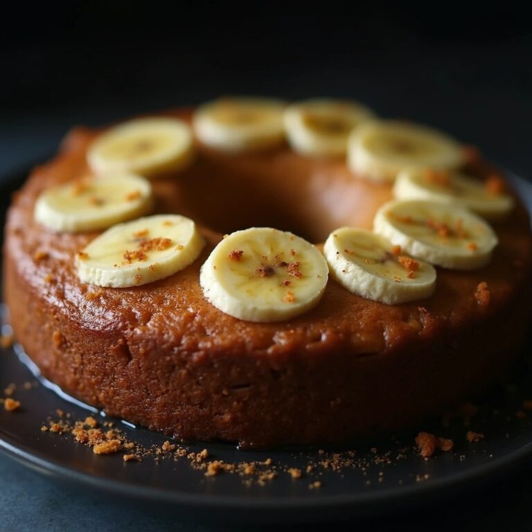 Sugar-Free Banana Cake