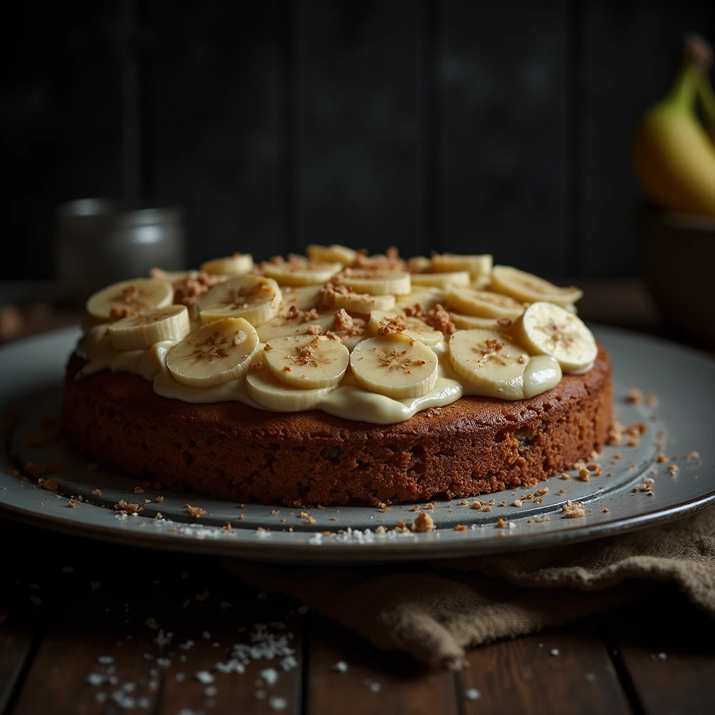 Sugar-Free Banana Cake