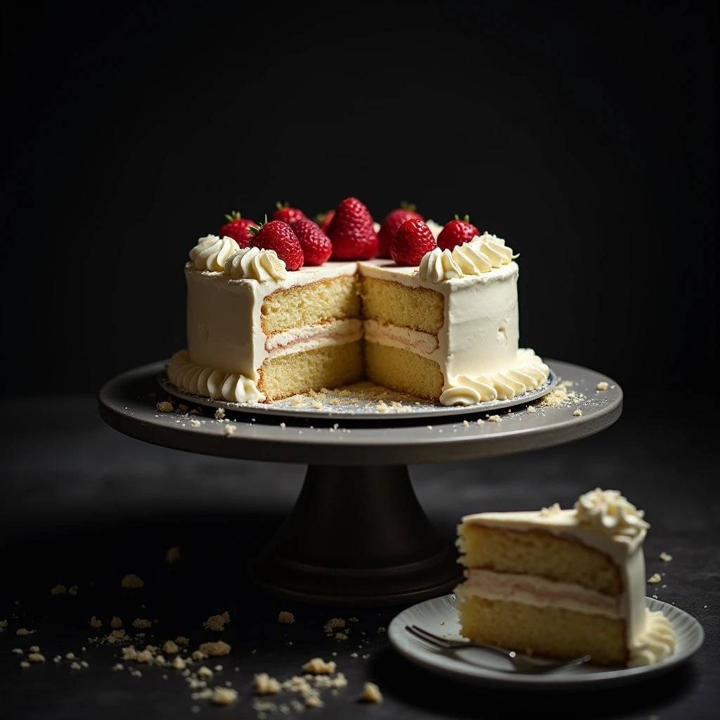 White Chocolate Cake