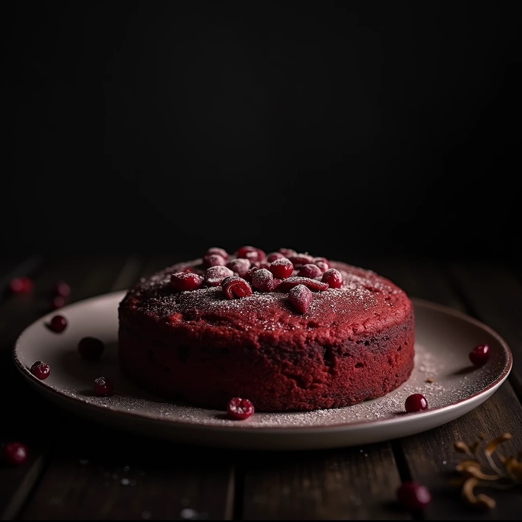 Red Fruit Cake