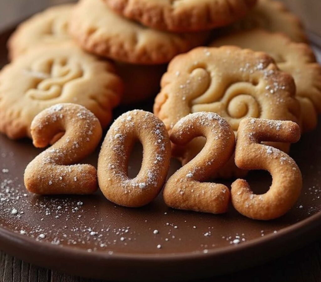 Creative Cookies _ Happy New Year 2025 Images Captions _ Cookyrecipe