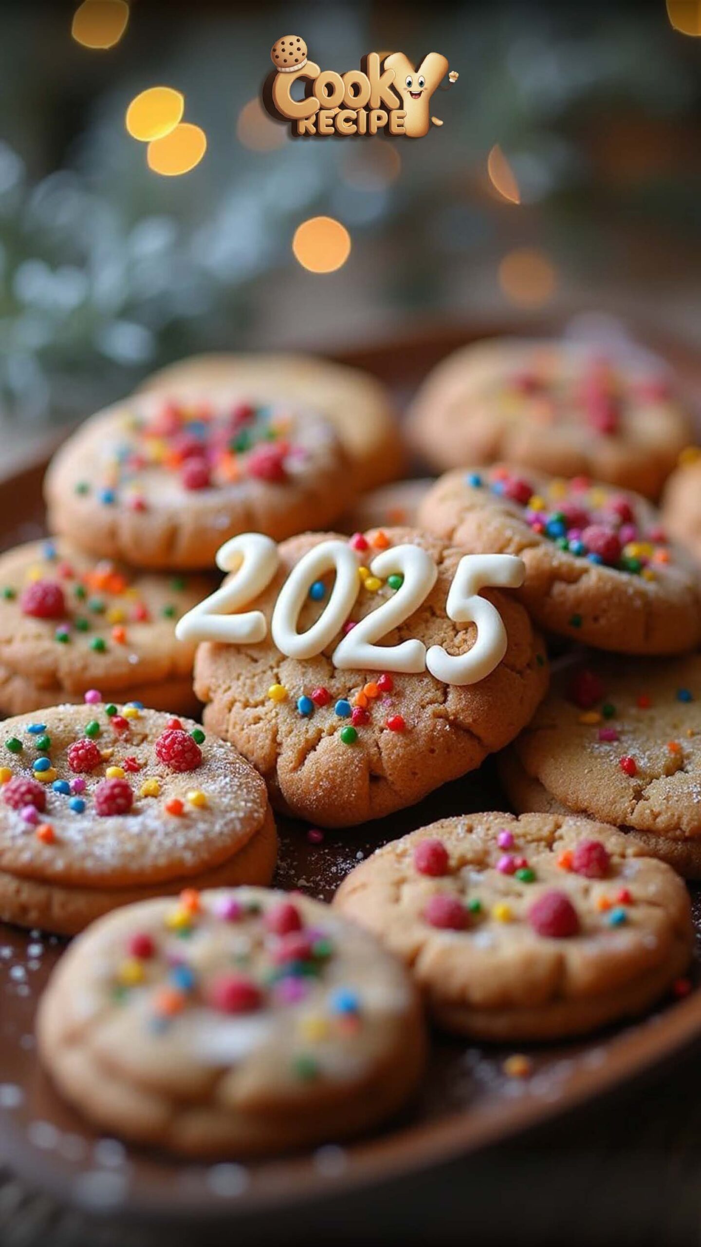 Creative Cookies _ Happy New Year 2025 Images Captions _ Cookyrecipe