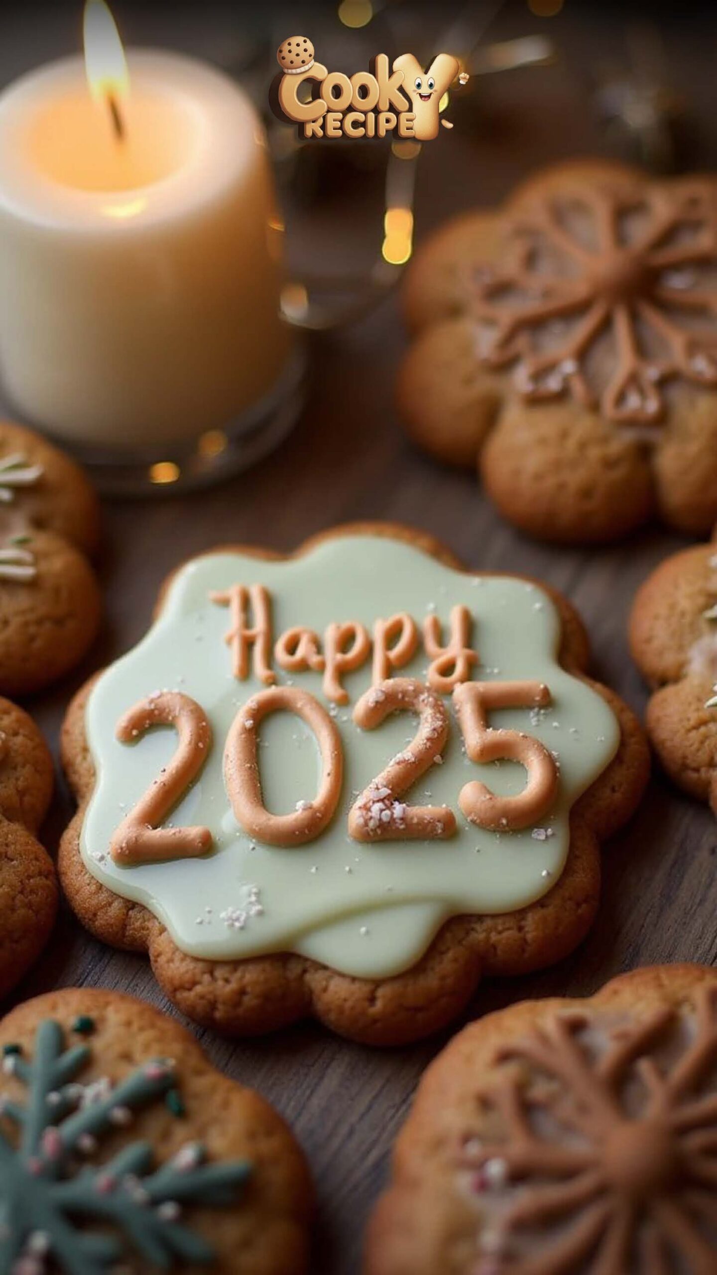 Creative Cookies _ Happy New Year 2025 Images Captions _ Cookyrecipe