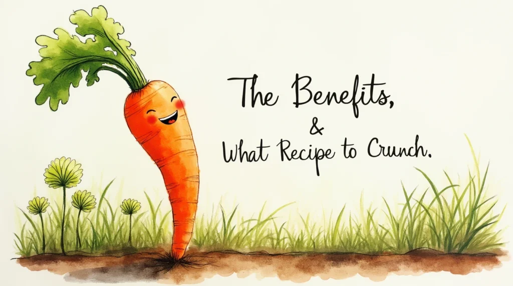 All About Carrots: The Benefits, and What Recipe to Crunch