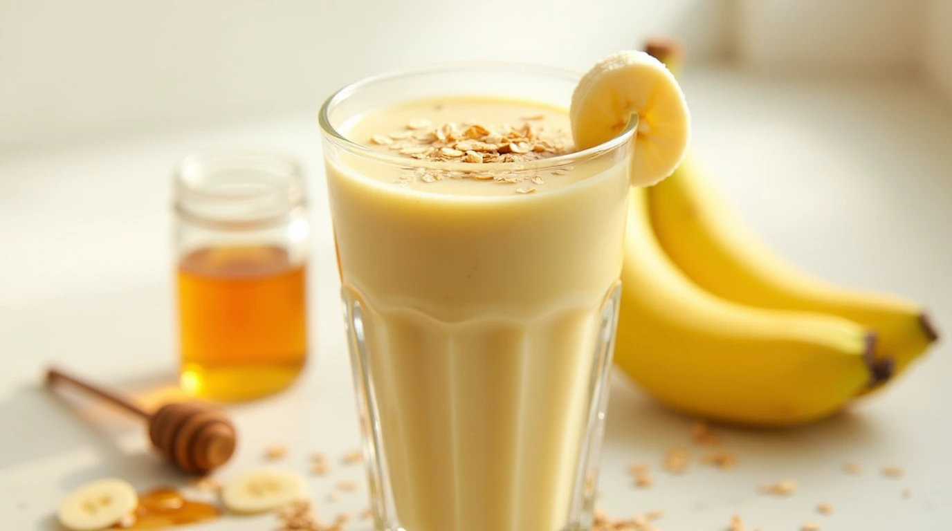 Energizing Banana-Oat Smoothie, Good Morning Recipes