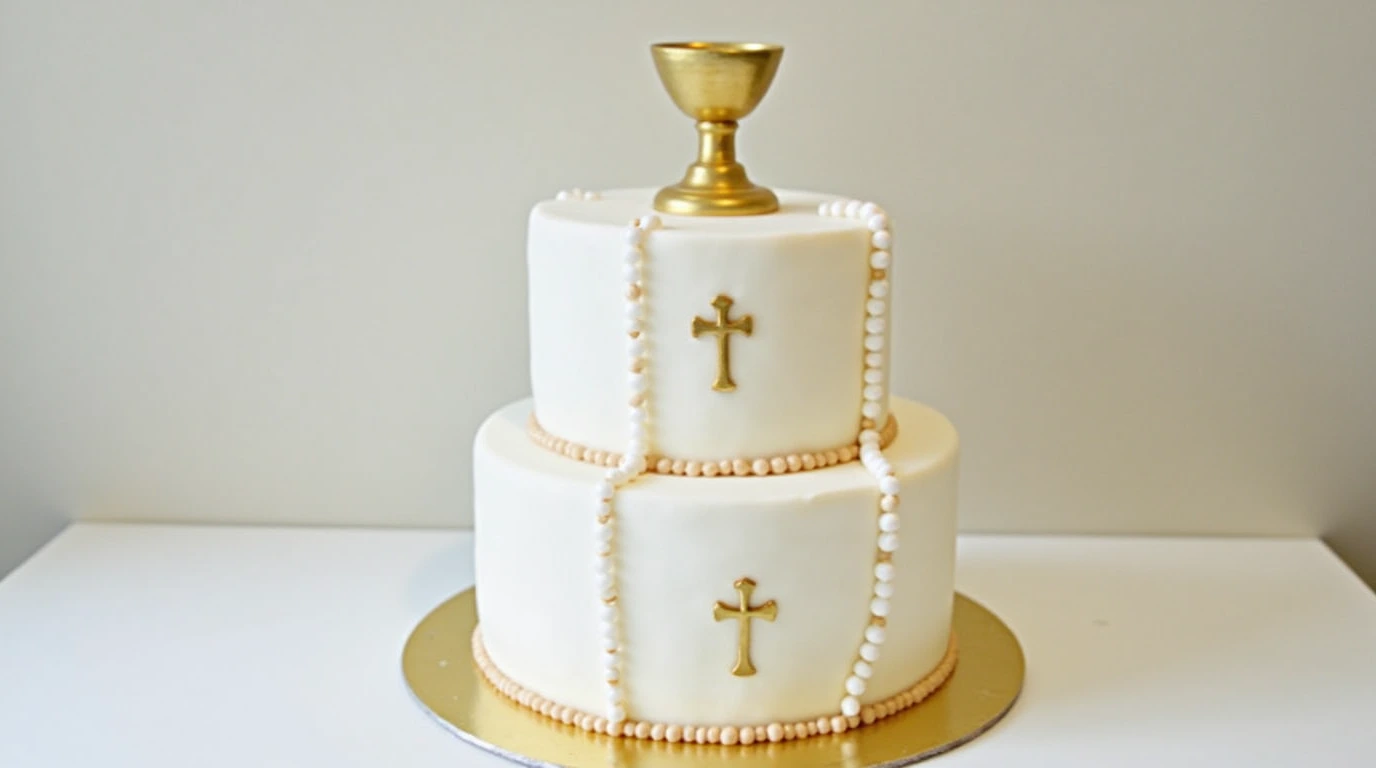 First Communions Sobriety and Tradition, cake design ideas by event