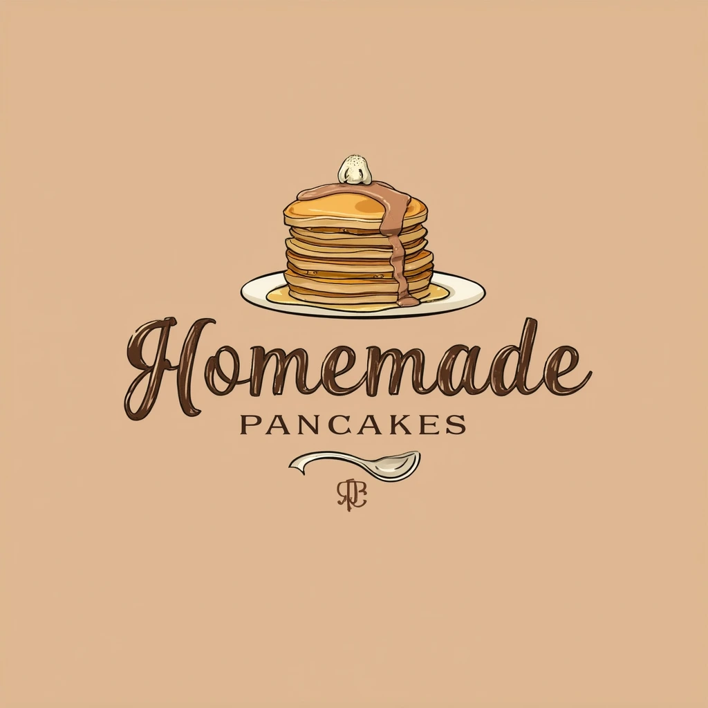 Homemade Pancake Recipe logo