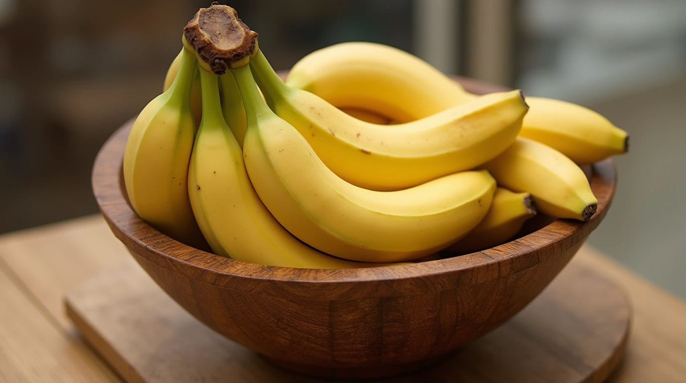 Bananas are essential for snacking and desserts.