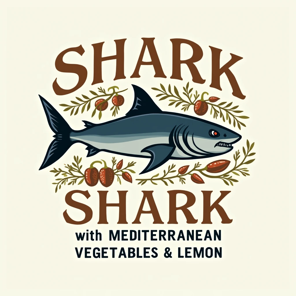  logo , Roasted Shark Fillet