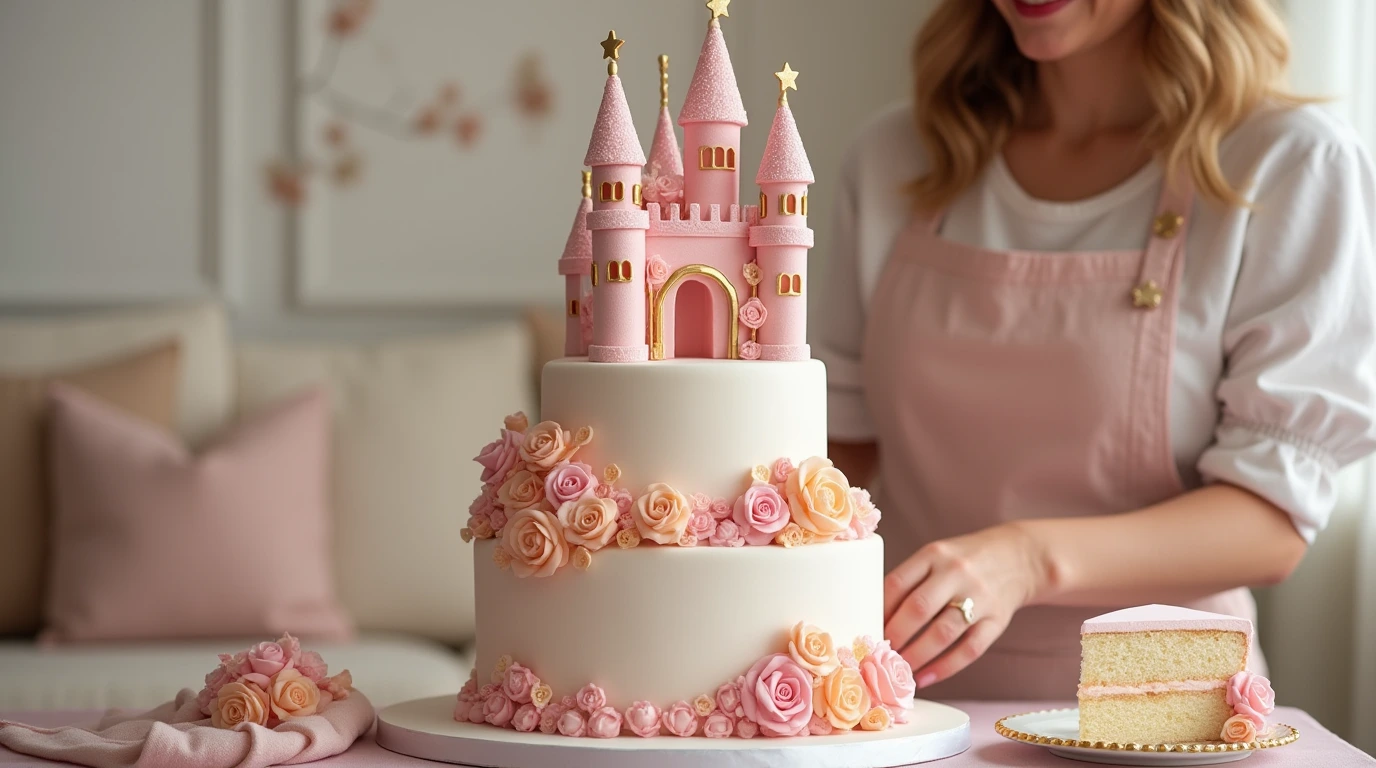 Fairy Tale Castle Cake