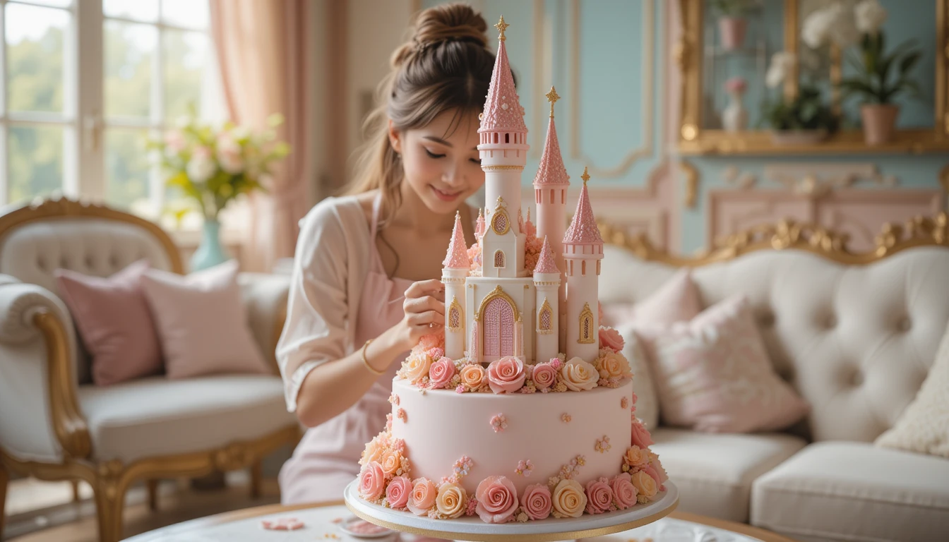 Fairy Tale Castle Cake