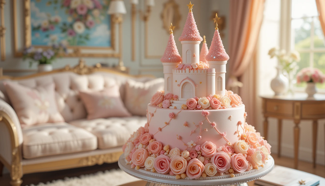 Fairy Tale Castle Cake